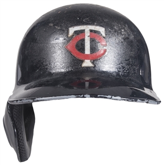 2014 Joe Mauer Game Used Minnesota Twins Batting Helmet (MLB Authenticated)